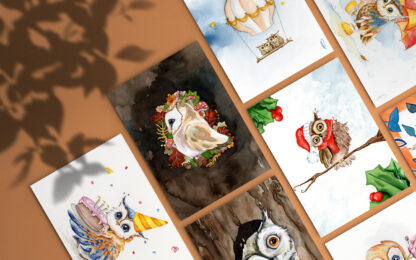 Cartes Postales Pt'Hibou