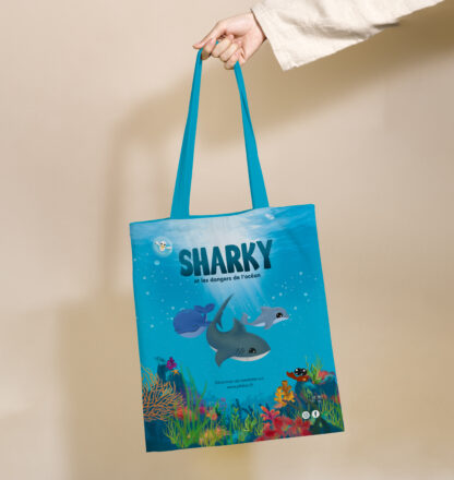 Sharky Tote bag – Image 2